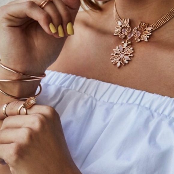 Kendra Scott Isabella Rose Gold Choker - Picture 2 of 8